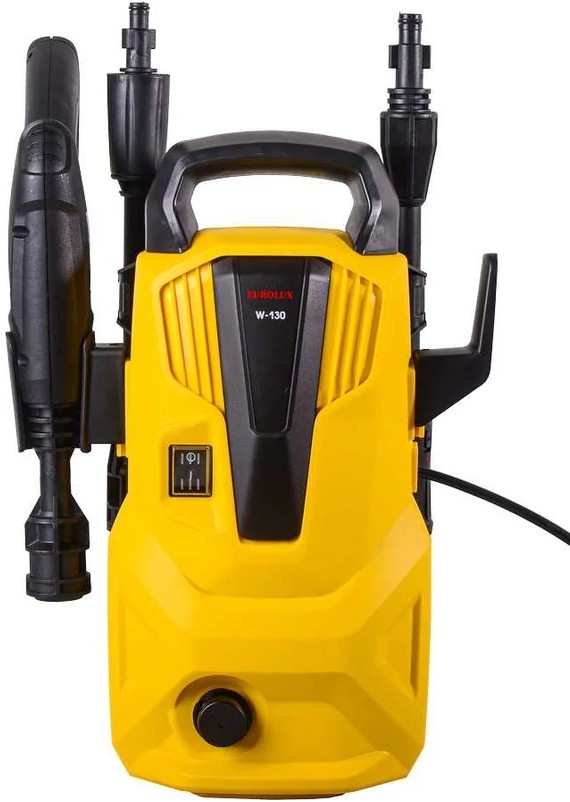Автомойка EUROLUX W-130, 1.6 кВт, 130 бар, Желтый детальное изображение - 1