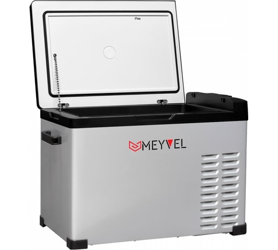 Автомобильный компрессорный холодильник Meyvel AF-B50, 970020, 12/24 В, Серебристый детальное изображение - 4