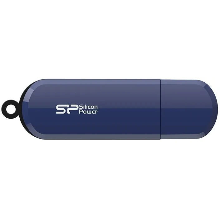 USB Flash накопитель Silicon Power LuxMini 320 (SP032 ГБUF2320V1B) 32 ГБ, синий детальное изображение - 1