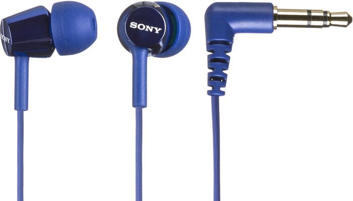 Проводные наушники Sony MDR-EX150, Синий №2