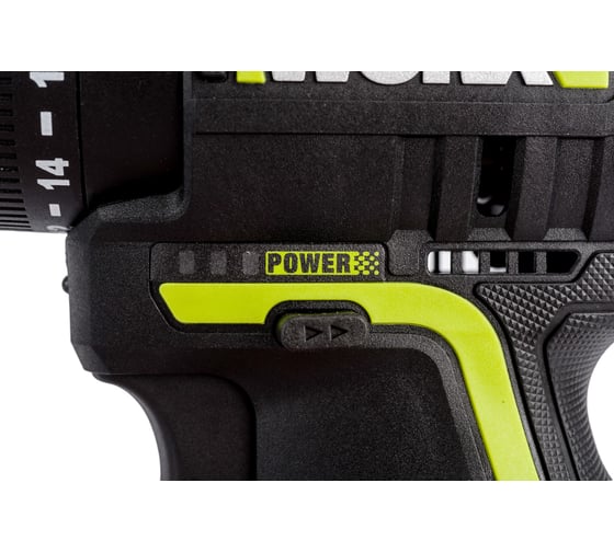 Дрель-шуруповерт WORX Professional аккумуляторный ударный бесщеточный, ЗУ, в кейсе WU131X, 12 В, 40 Нм, 2 А·ч детальное изображение - 6