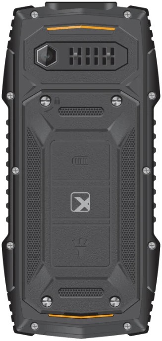 Кнопочный телефон Texet TM-519R, черный детальное изображение - 3