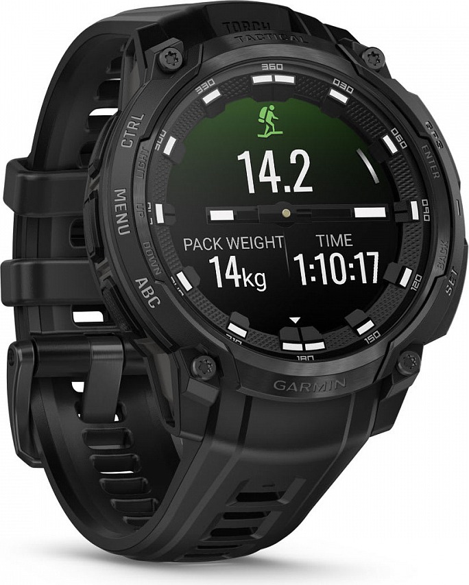 Смарт-часы Instinct Crossover AMOLED Tactical Edition, 30 мм, Черный детальное изображение - 5