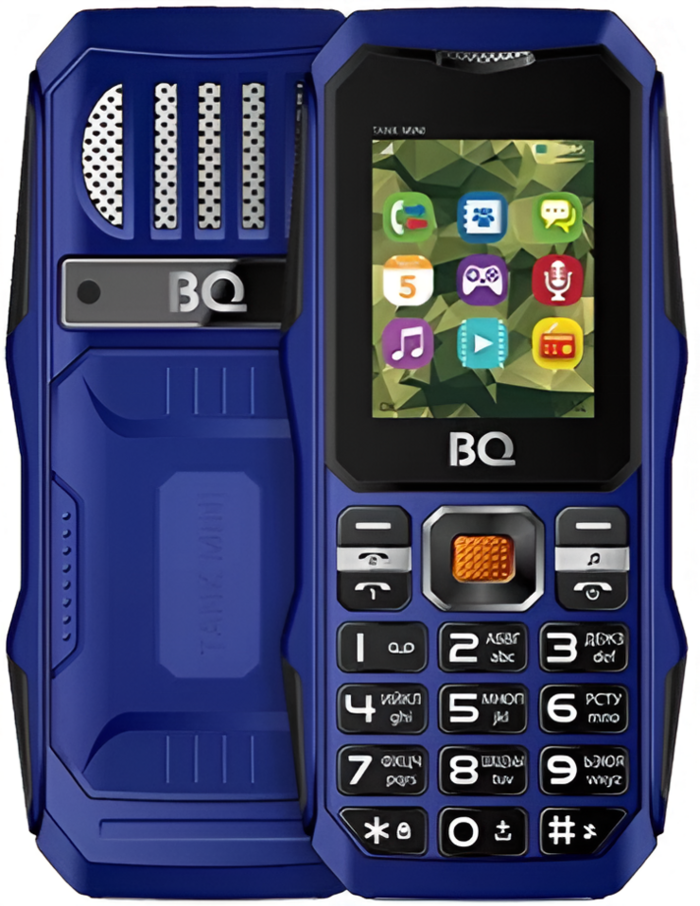 Мобильный телефон BQ 1842 Tank Mini, 32 Мб, Синий, Dual mini-SIM №4