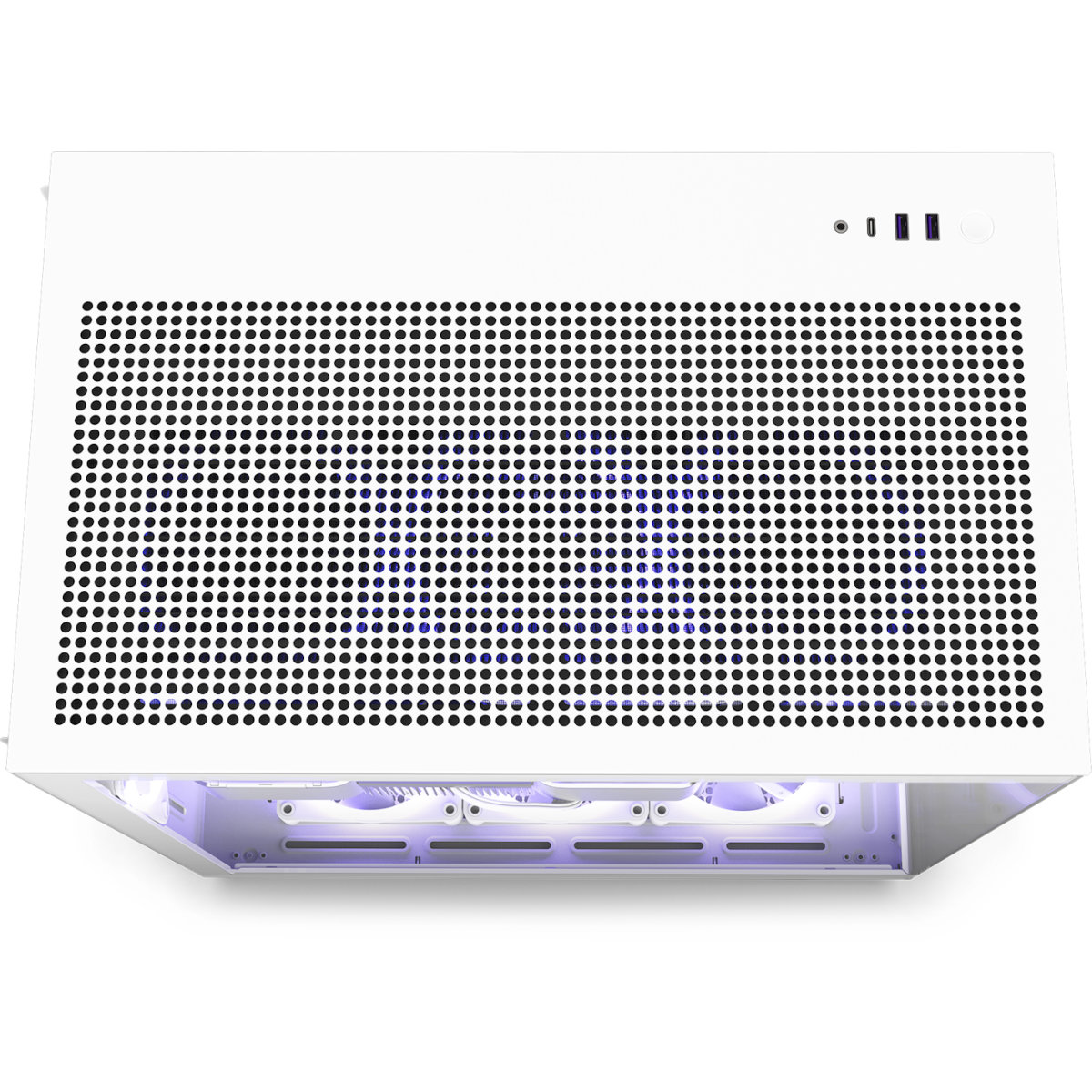 Корпус NZXT H9 Flow, Белый детальное изображение - 2
