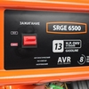 Генератор бензиновый PATRIOT MaxPower SRGE 6500 474103166, 5 кВт, Оранжевый вариант - 8