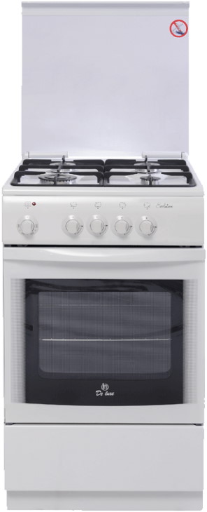 Плита De Luxe 5040.21 GE, Белый детальное изображение - 1