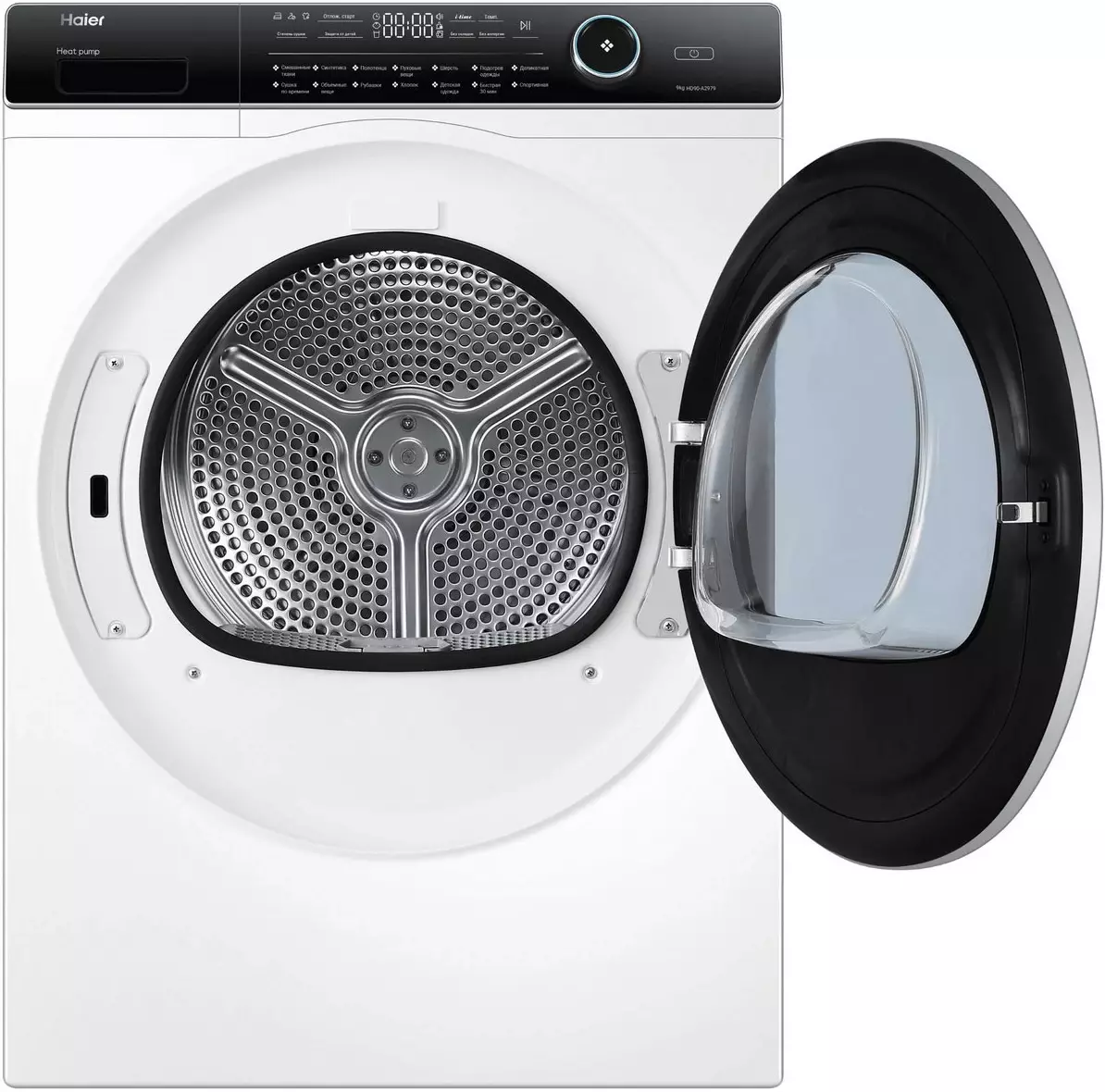Сушильная машина Haier HD90-A2979, CF067QE01RU, Белый детальное изображение - 4