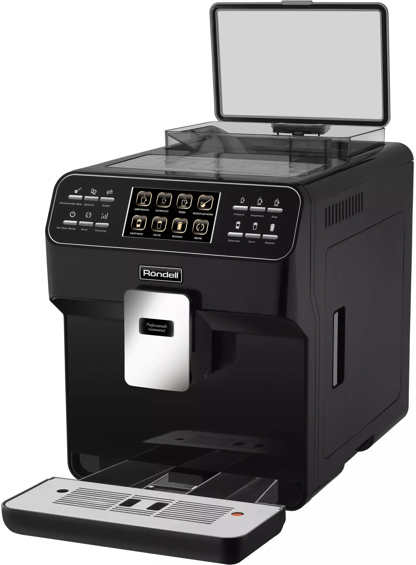 Кофемашина Rondell RDE-1112, Черный детальное изображение - 2