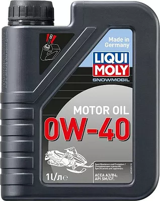 Моторное масло Liqui Moly Snowmobil Motoroil 0W-40, 1 л детальное изображение - 1