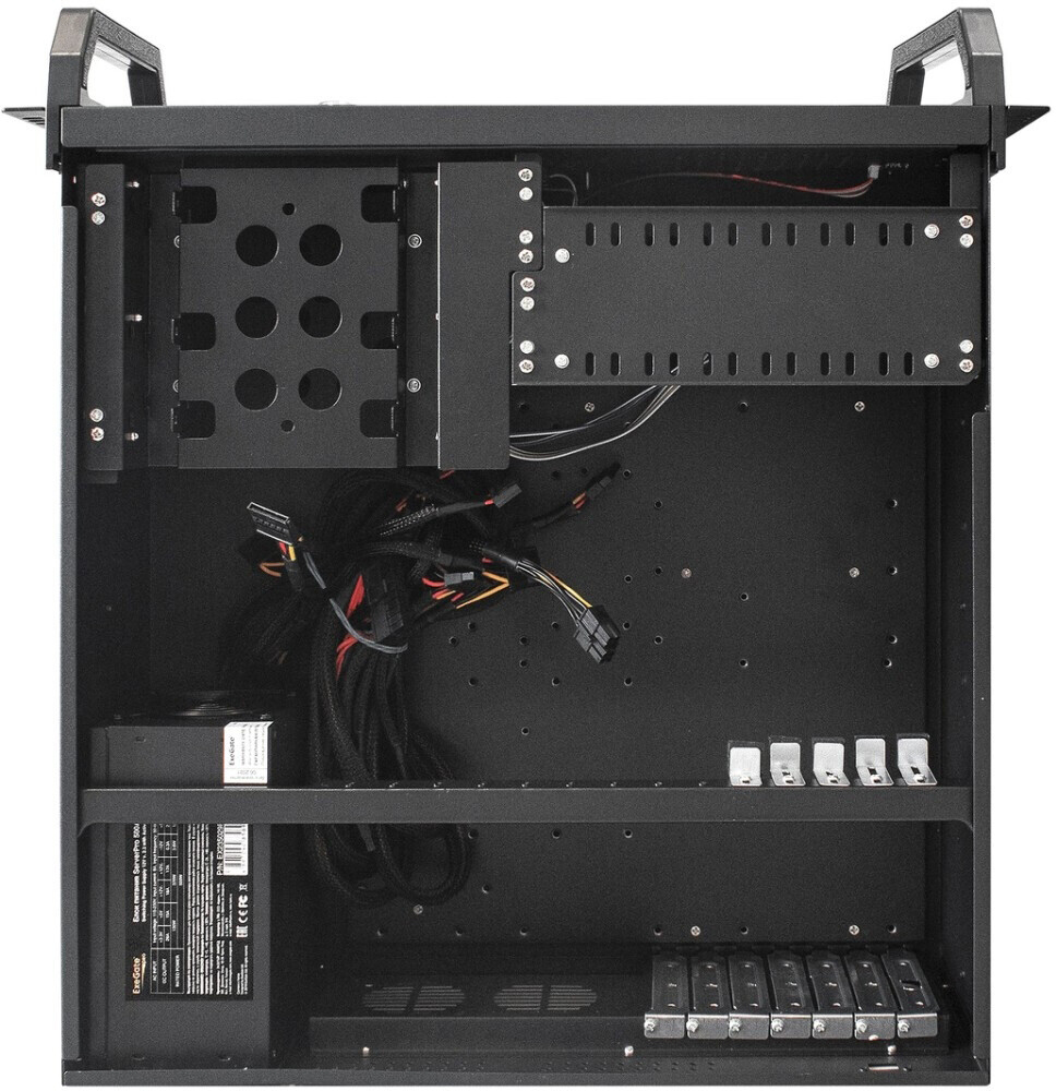 Серверный корпус ExeGate Pro 4U450-26/4U4020S/900RADS, 900 Вт, Черный детальное изображение - 6