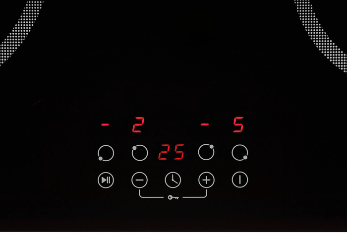 Варочная поверхность Krona ACCORDO 60 BL, Черный №4