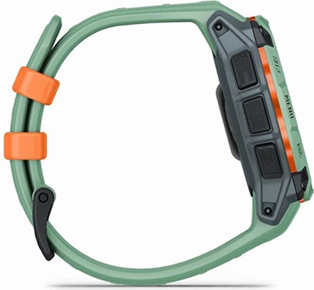 Смарт-часы Garmin Instinct 3 Amoled Neo Tropic, 45 мм, Зеленый детальное изображение - 3