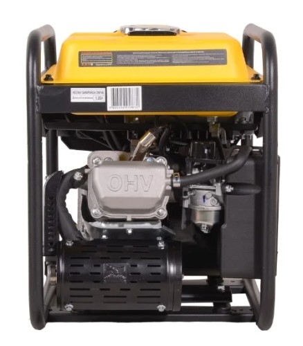 Генератор бензиновый HUTER DN A7.5i 64/10/25, 5.5 кВт, Желтый детальное изображение - 3