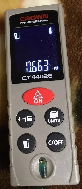 Лазерный дальномер Crown CT44030  детальное изображение - 2