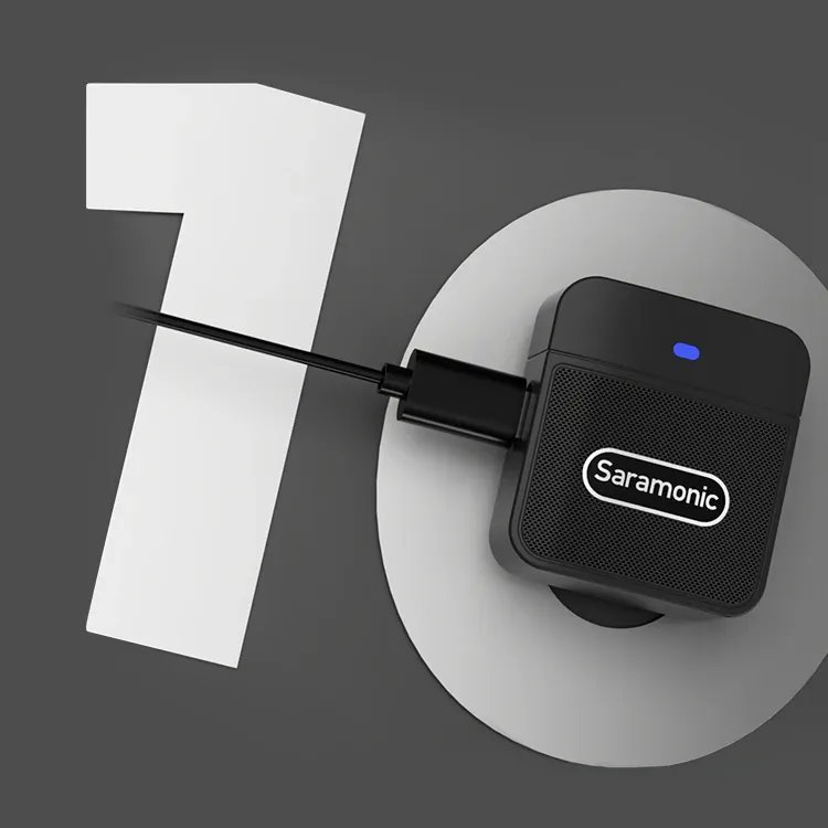 Радиосистема Saramonic Blink100 B2 (2TX+RX), Черный детальное изображение - 6