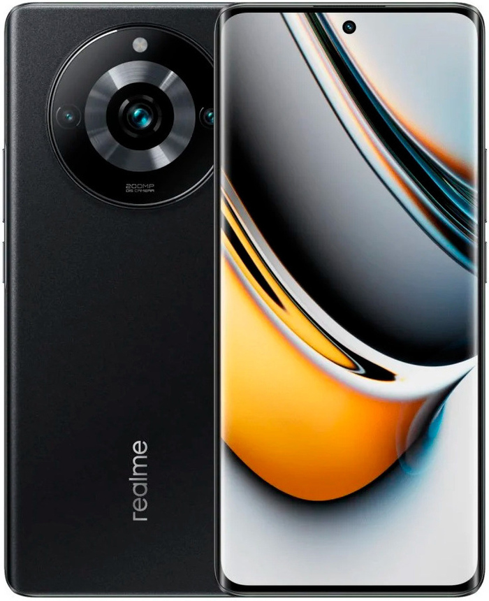 Смартфон Realme 11 Pro Plus 5G 256 Гб, RAM 8 Гб, Черный, Dual nano SIM №1