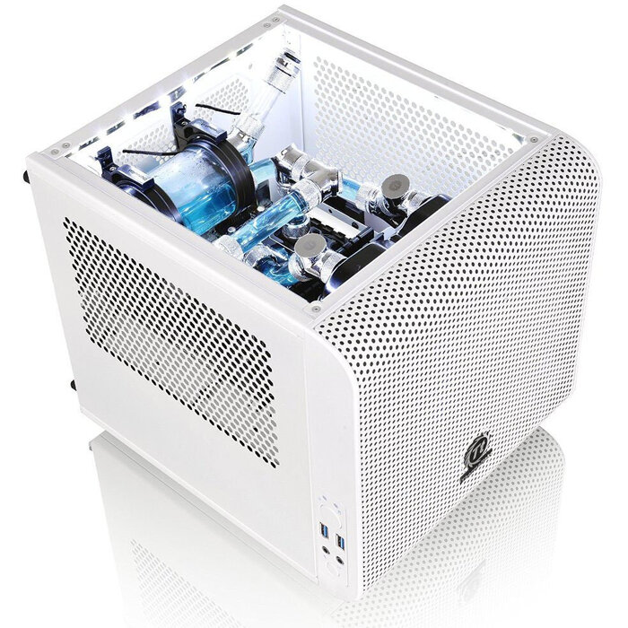 Корпус Thermaltake Core V1 (CA-1B8-00S6WN-01), Белый №6