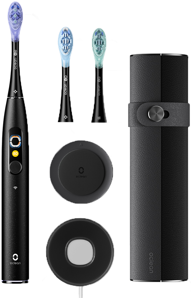 Электрическая зубная щетка Oclean X Ultra 20 Set, Мятно-зеленый детальное изображение - 2