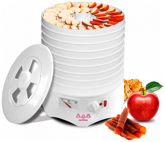 Сушилка для овощей и фруктов Мастерица EFD-0903VM, 280 Вт, Белый №1