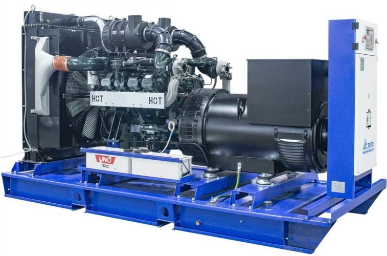 Генератор дизельный ТСС АД-400С-Т400-1PM17 (TSS-SA WT) TDO 550TS 040532, открытый, 400 кВт, Синий детальное изображение - 1
