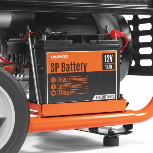 Генератор бензиновый DAEWOO GDA 8500E, 7 кВт, Оранжевый детальное изображение - 7