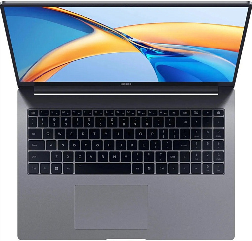 Ноутбук Honor MagicBook X16 2024, BRN-H56, RAM 16 ГБ, Серый, SSD 512 ГБ, AMD Radeon 760M, без ОС (5301AJYD) детальное изображение - 5
