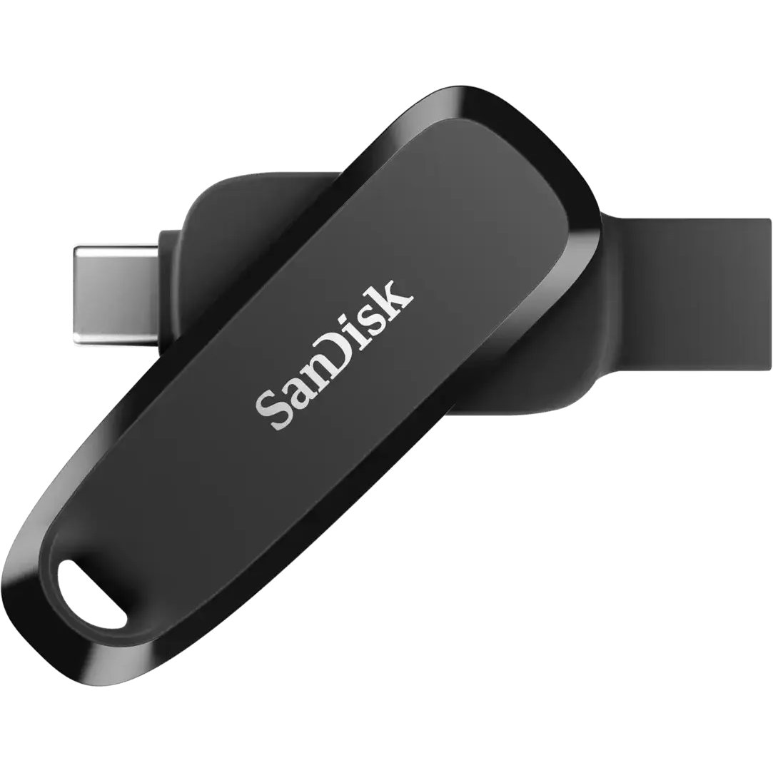 USB Flash накопитель SanDisk Phone Drive (SDDDC6-064G-G46) 64 ГБ, черный детальное изображение - 1