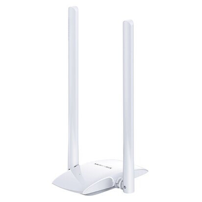 Wi-Fi адаптер Mercusys MW300UH, Wi-Fi 4, Белый детальное изображение - 1