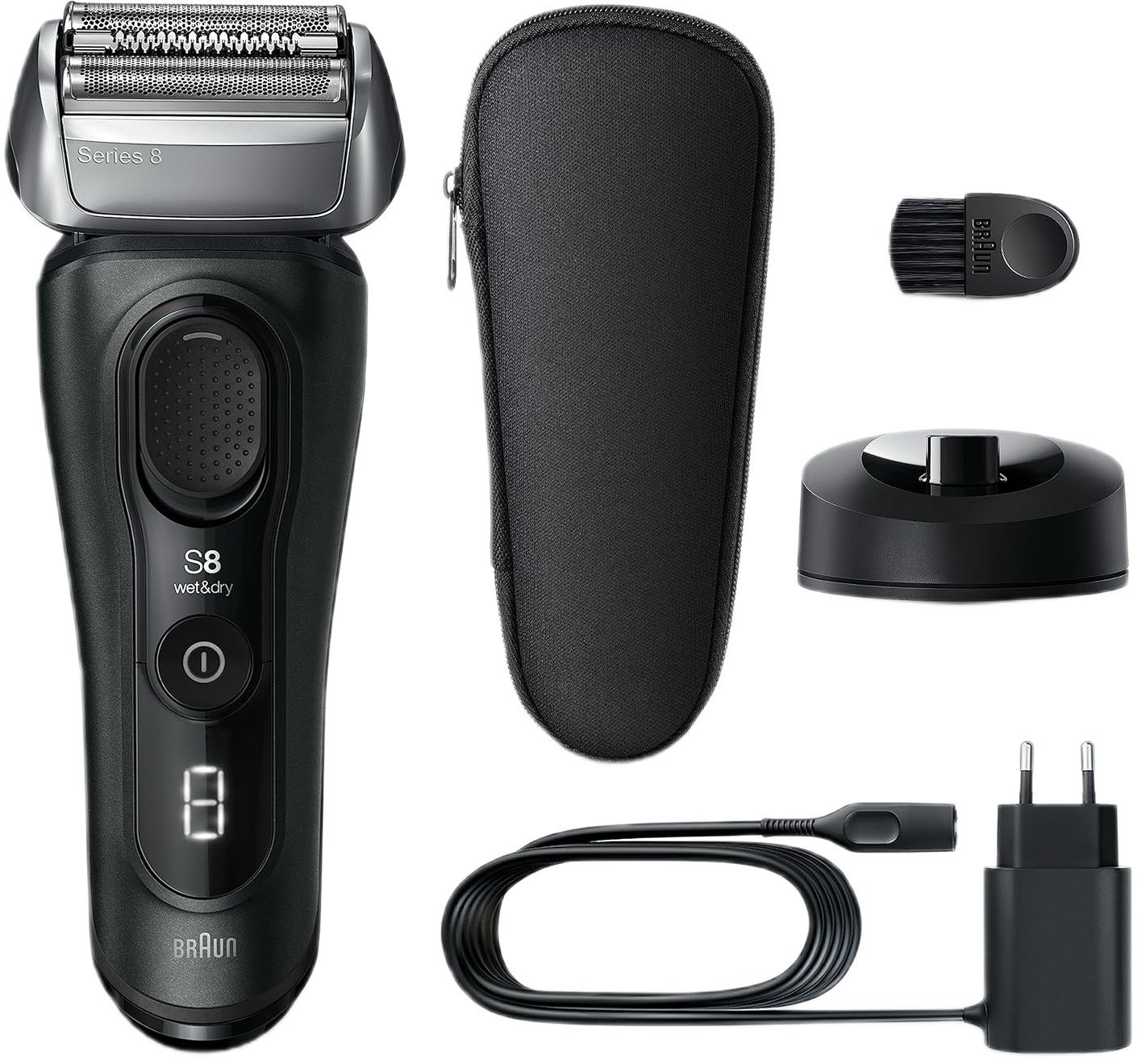 Электробритва Braun S8 8510s, Черный детальное изображение - 1