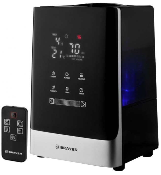 Увлажнитель воздуха Brayer BR4705, Черный детальное изображение - 2