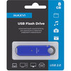 USB Flash накопитель MAXVI P2 8 ГБ, синий вариант - 4