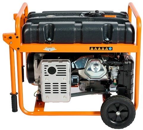 Генератор бензиновый VILLARTEC GG 6300EWC 2102650100, 5 кВт, Оранжевый детальное изображение - 7
