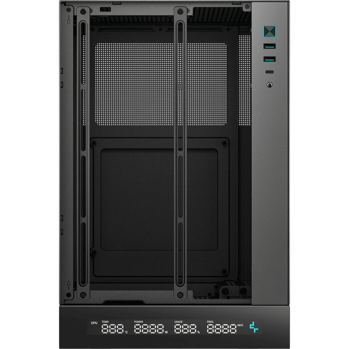 Корпус DeepCool CH170 DIGITAL, Черный №5