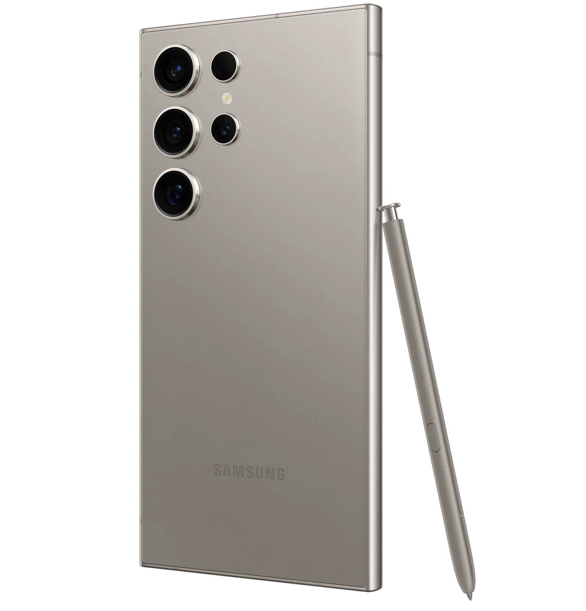 Смартфон Samsung Galaxy S24 Ultra 512 ГБ, Серый титан, Dual nano SIM + eSIM детальное изображение - 2