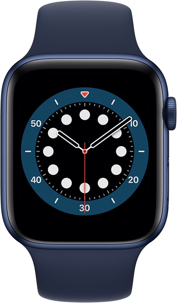 Умные часы Apple Watch Series 6 Aluminium, 44 мм, Синий №2