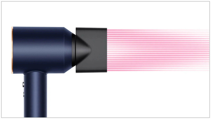 Фен Dyson Supersonic HD15 HK, Prussian Blue/Bright Copper №6