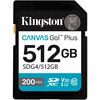 Карта памяти Kingston Canvas Go! Plus SD (SDG4/512GB), 512 Гб вариант - 1