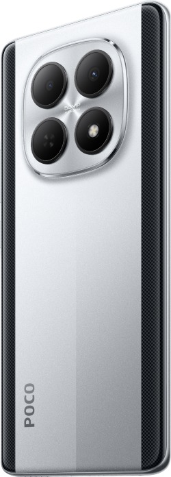 Смартфон Xiaomi POCO M8 5G 8/256 ГБ, Серебряный, Dual nano-SIM детальное изображение - 4