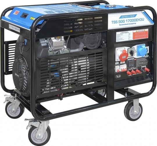 Генератор бензиновый ТСС SGG 17000EH3U 190076, 15.5 кВт, Синий детальное изображение - 3