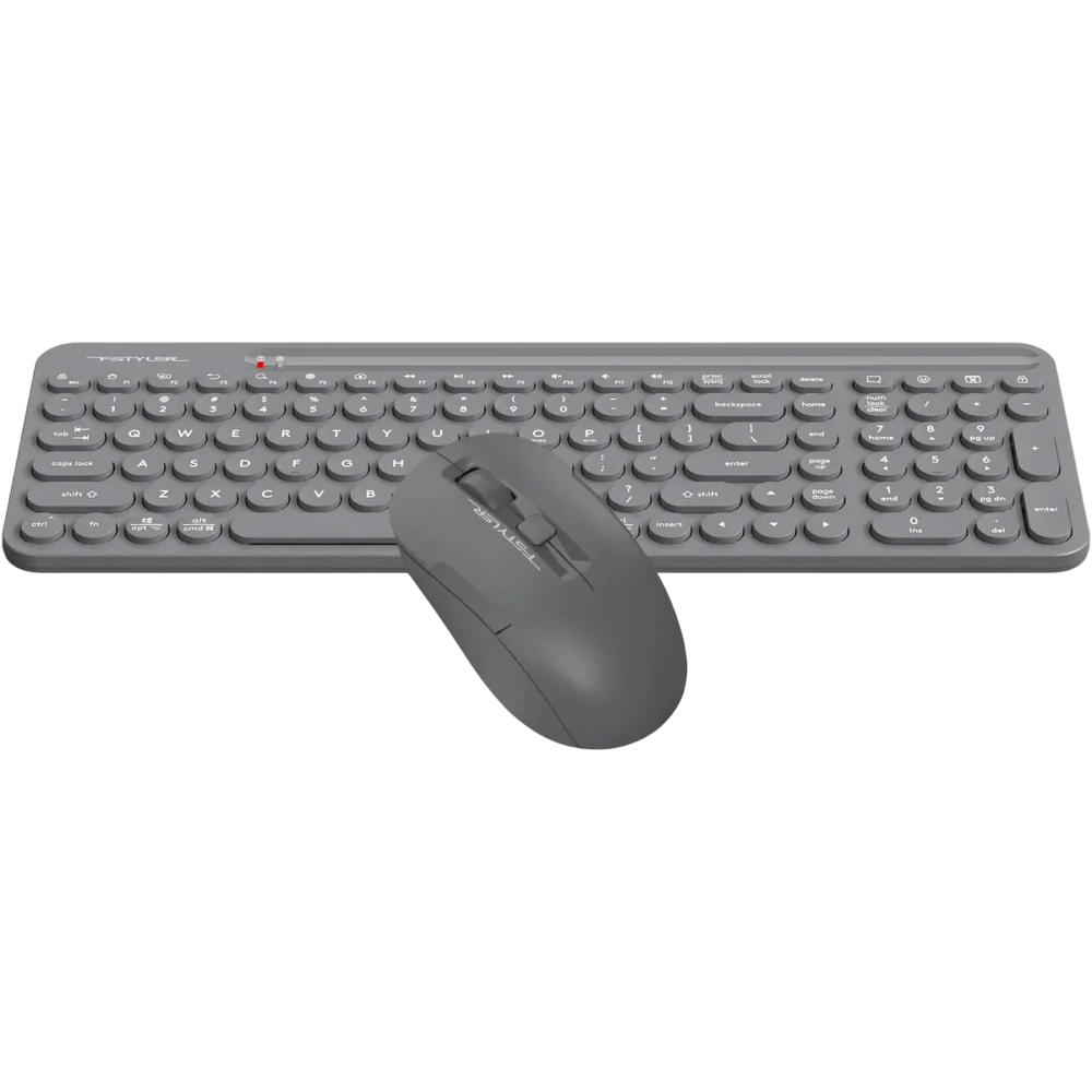 Клавиатура + мышь A4Tech Fstyler FG3300 Air2, Серый детальное изображение - 5