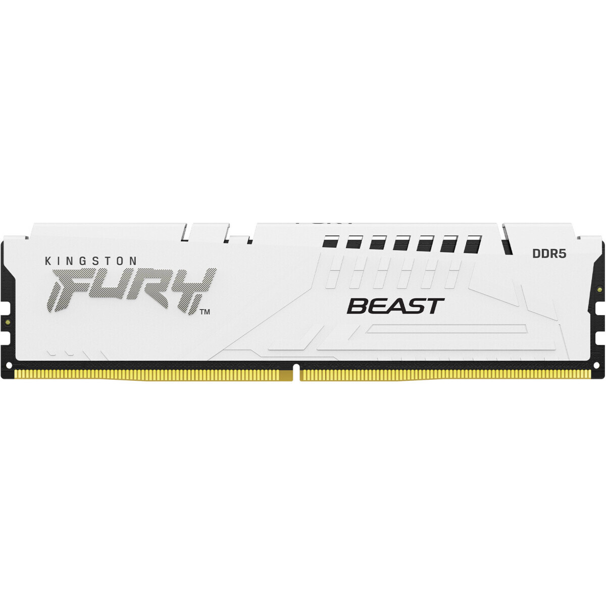 Оперативная память Kingston Fury Beast White DDR5 6400MHz, KF564C32BWE-16, 16 Гб детальное изображение - 1