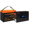 ИБП ExeGate IdealSine SR-1000.LCD.2SH + HR 12-65 (65Ач) вариант - 1