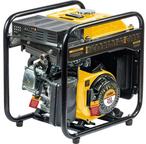 Генератор бензиновый Denzel GT-3500iF 94705, 3.2 кВт, Желтый детальное изображение - 1