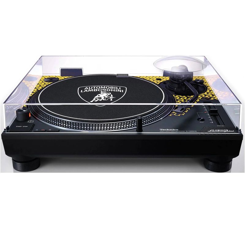 Проигрыватель винила Technics SL-1200M7PED Lamborghini, Желтый детальное изображение - 9