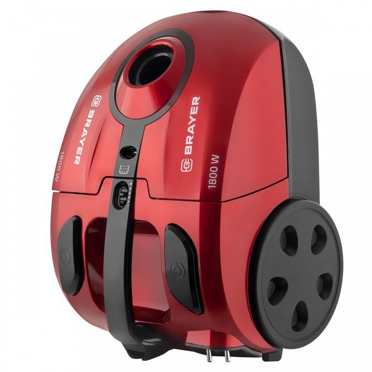 Пылесос Brayer BR4223, Красный детальное изображение - 2