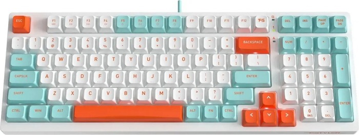 Клавиатура A4Tech Fstyler FS300 Panda Snorkeling, Белый №7