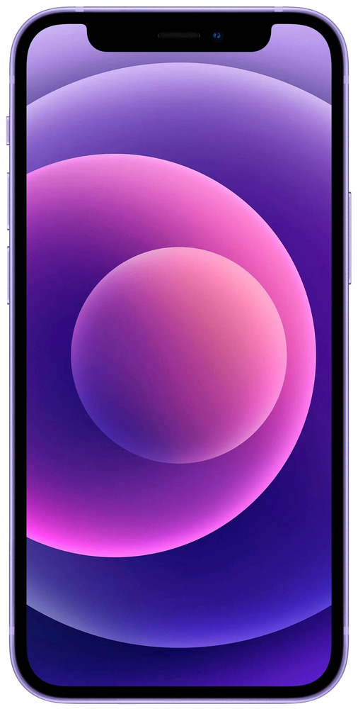 Смартфон Apple iPhone 12 mini 256 Гб, Фиолетовый, nano SIM + eSIM №2