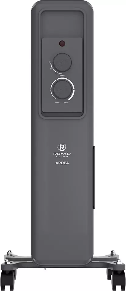Масляный радиатор Royal Clima Ardea ROR-AR7-1500M, Графитовый детальное изображение - 4