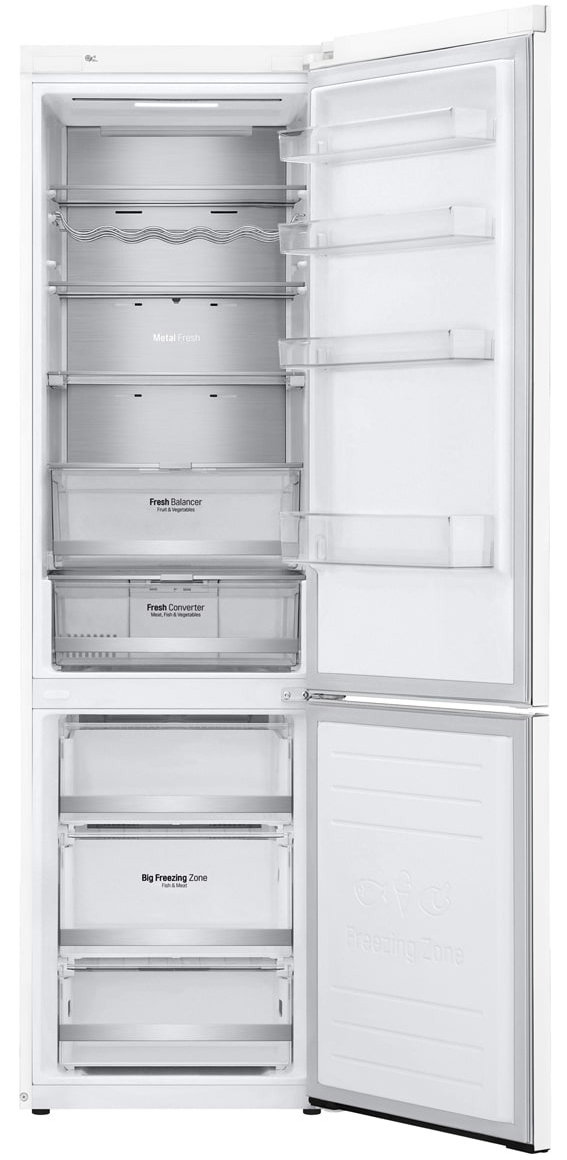 Холодильник LG GA-B509SVUM, Белый детальное изображение - 2